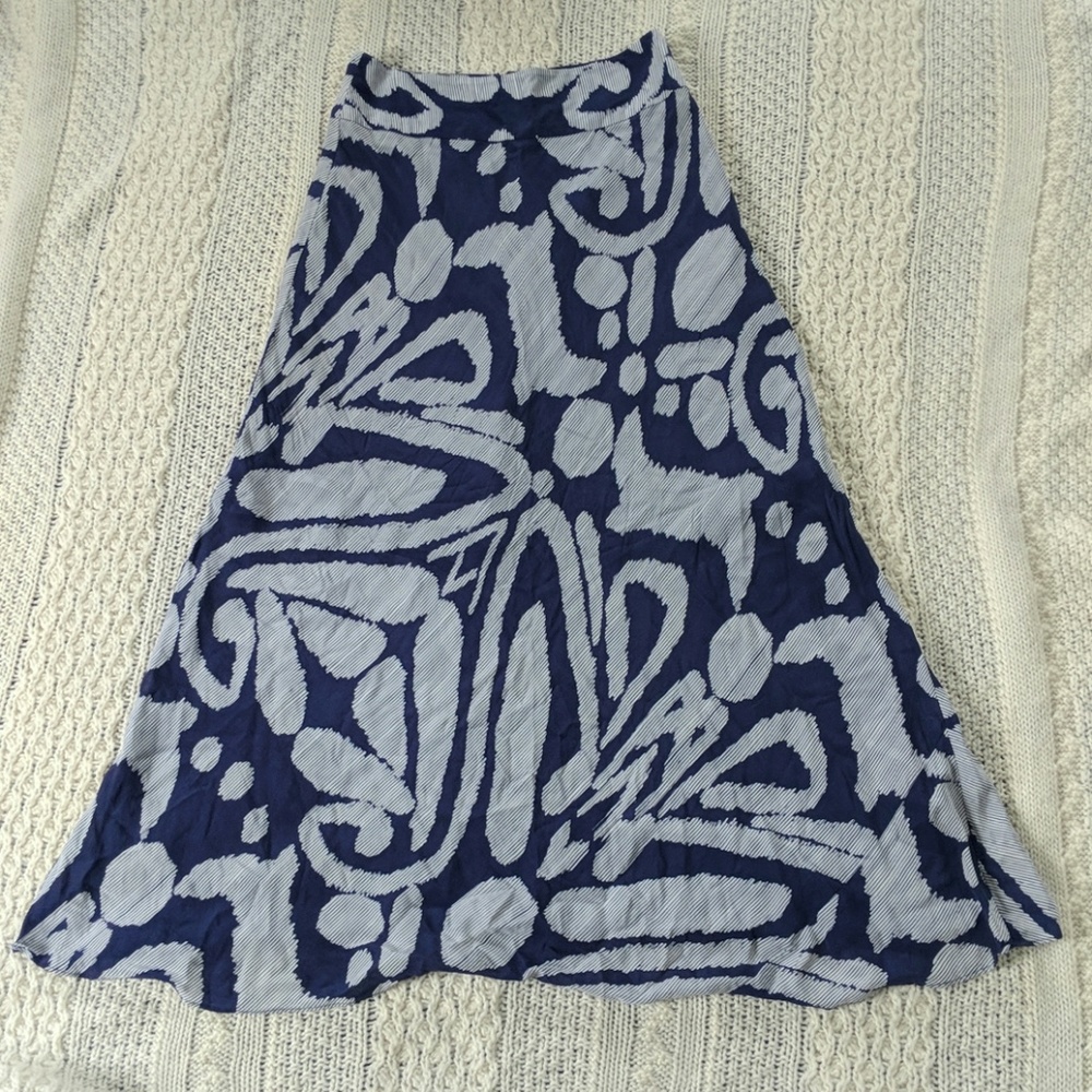 Banana Republic silk maxi skirt 2